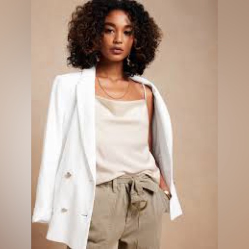 Banana Republic Off White Camisole Top Size Medium